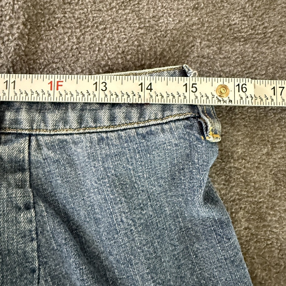 Jones New York Sport Capri Jeans sz 30 Medium Wash Stretch Wide Leg Classic EUC - Picture 9 of 14